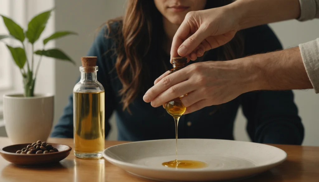 huile de ricin pour faire pousser les cheveux
